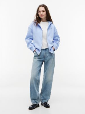 Relaxed Fit Zip Hoodie | Tommy Hilfiger