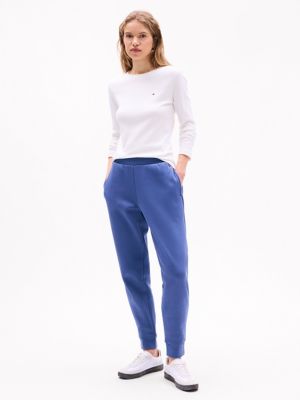Relaxed Fit Solid Sweatpant, Faded Indigo