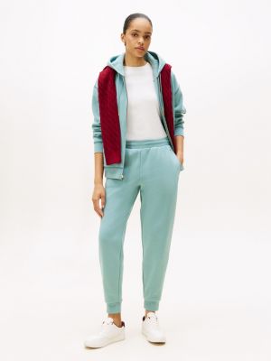 Relaxed Solid Sweatpant, Smoky Blue
