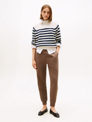 Relaxed Solid Sweatpant, Hot Coco