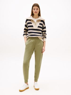 Relaxed-Fit Solid Sweatpant, Faded Olive