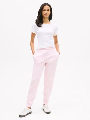 Relaxed Solid Sweatpant, Light Pink