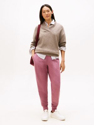 Relaxed Solid Sweatpant, Misty Plum Heather