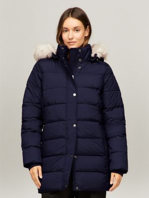 Tommy puffer coat womens sale