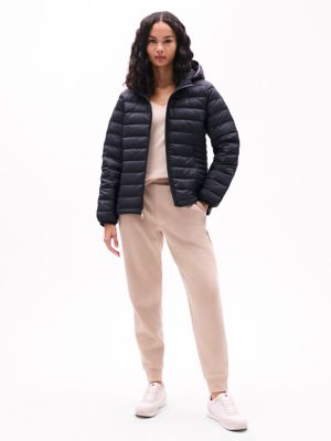 Lightweight Hooded Puffer Jacket | Tommy Hilfiger Lightweight Hooded Puffer Jacket | Tommy Hilfiger