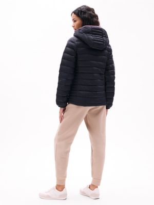 Modern hooded coat tommy sale
