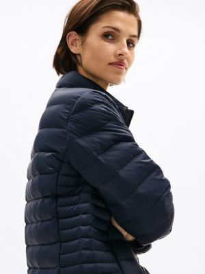 Tommy hilfiger puffer jacket fur hood sales