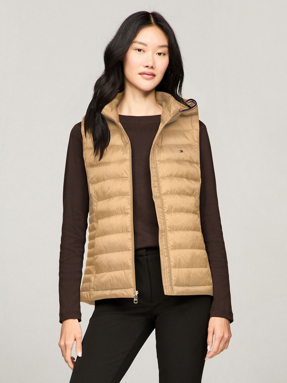 Lightweight Hooded Puffer Vest