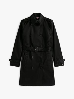 Double-Breasted Belted Trench Coat | Tommy Hilfiger USA