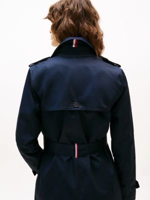 Double-Breasted Belted Trench Coat | Tommy Hilfiger