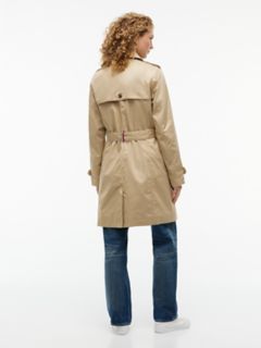 Double-Breasted Belted Trench Coat — Travertine 5