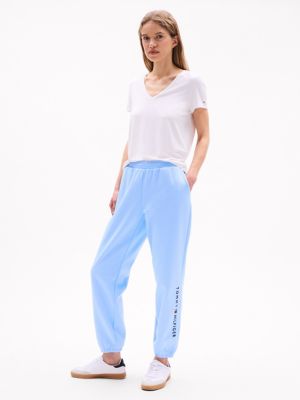 Embroidered Tommy Logo Sweatpant, Vessel Blue