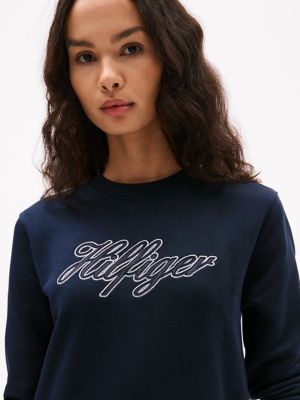 T.JEANS■(W)Script Sweater Dress★送料込 Badge Zip Ribbed Sweater Dress | Dresses & Jumpsuits | Tommy