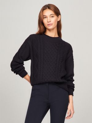 Tommy hilfiger women's crew neck top