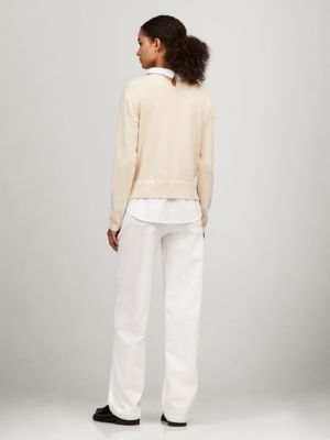Solid Layered Look Sweater Tommy Hilfiger Canada
