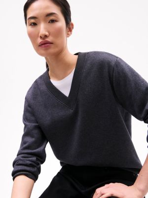 ★新品未使用★gypsohila V Neck Sweat Lightgray Y3 Yamamoto Sneakers Women Leather Gray/Light Grey | B-Exit