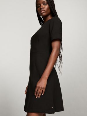 tommy hilfiger short sleeve dress Short-Sleeve Denim Dress