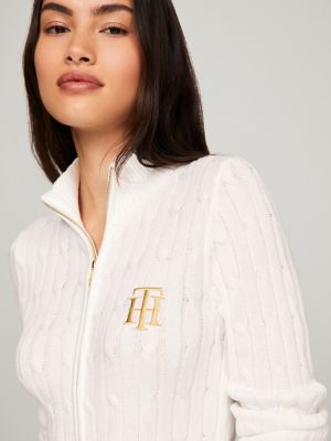 Mockneck Zip Cardigan | Tommy Hilfiger USA