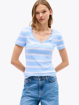 Tommy hilfiger v neck t shirt sales