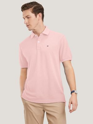 Classic Fit Pique Polo, Almond Blossom