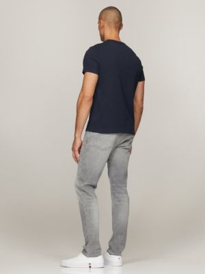 Flag Logo Ringer T-Shirt, Navy
