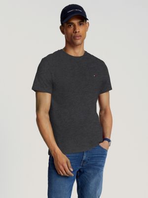 Tommy Hilfiger Men's Essential Solid T-Shirt - Grey - Xs