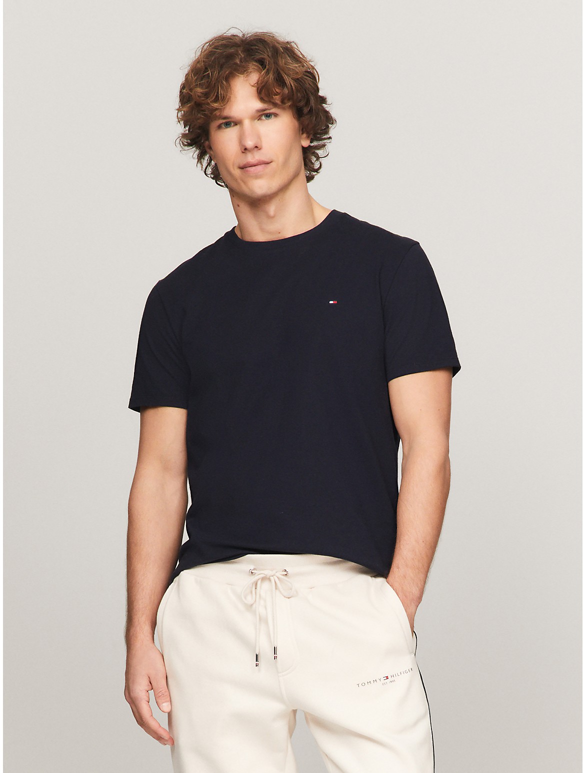 Tommy Hilfiger Essential Solid T In Navy