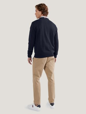 売れ筋商品|||トミーヒルフィガー ニット&セーター レディース アウター ESSENTIAL VNECK SWEATER - Jumper - black トミーヒルフィガー コットンカシミア Vネックセーター | Costco
