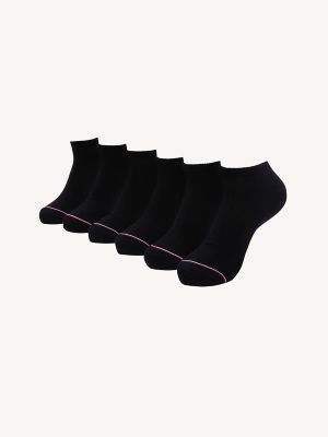 Ankle Socks 6-Pack, Black