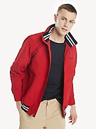 타미 힐피거 맨 에센셜 리게타 재킷 Tommy Hilfiger Essential Regatta Jacket,APPLE RED