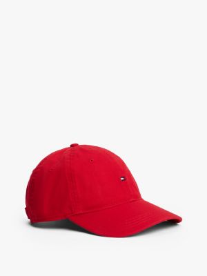 Tommy Baseball Cap, Apple Red