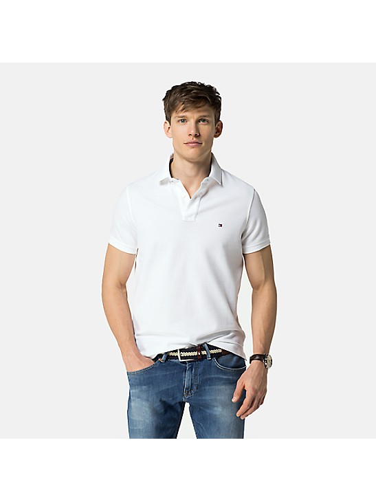 Tommy Hilfiger Mens Core Hilfiger Slim Polo Shirt