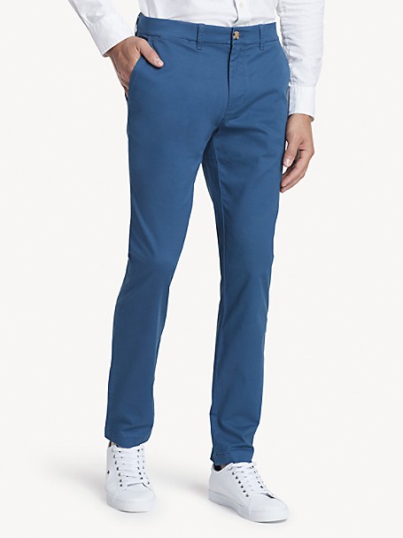 Slim Fit Essential Stretch Cotton Chino | Tommy Hilfiger