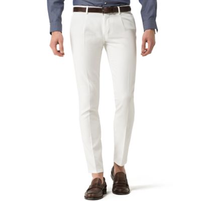 Tailored Collection Cotton Linen Pant 