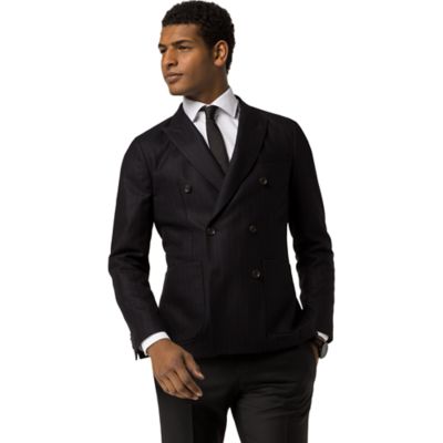 tommy hilfiger double breasted suit