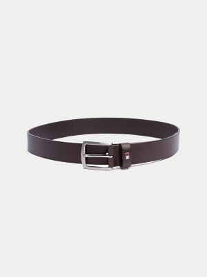 tommy hilfiger men's brown belt