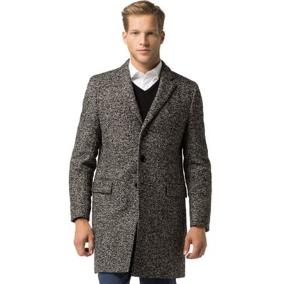 tommy hilfiger tailored blend coat