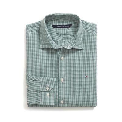 tommy hilfiger stretch poplin shirt