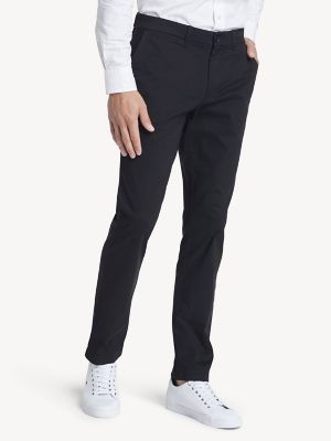tommy hilfiger black chinos