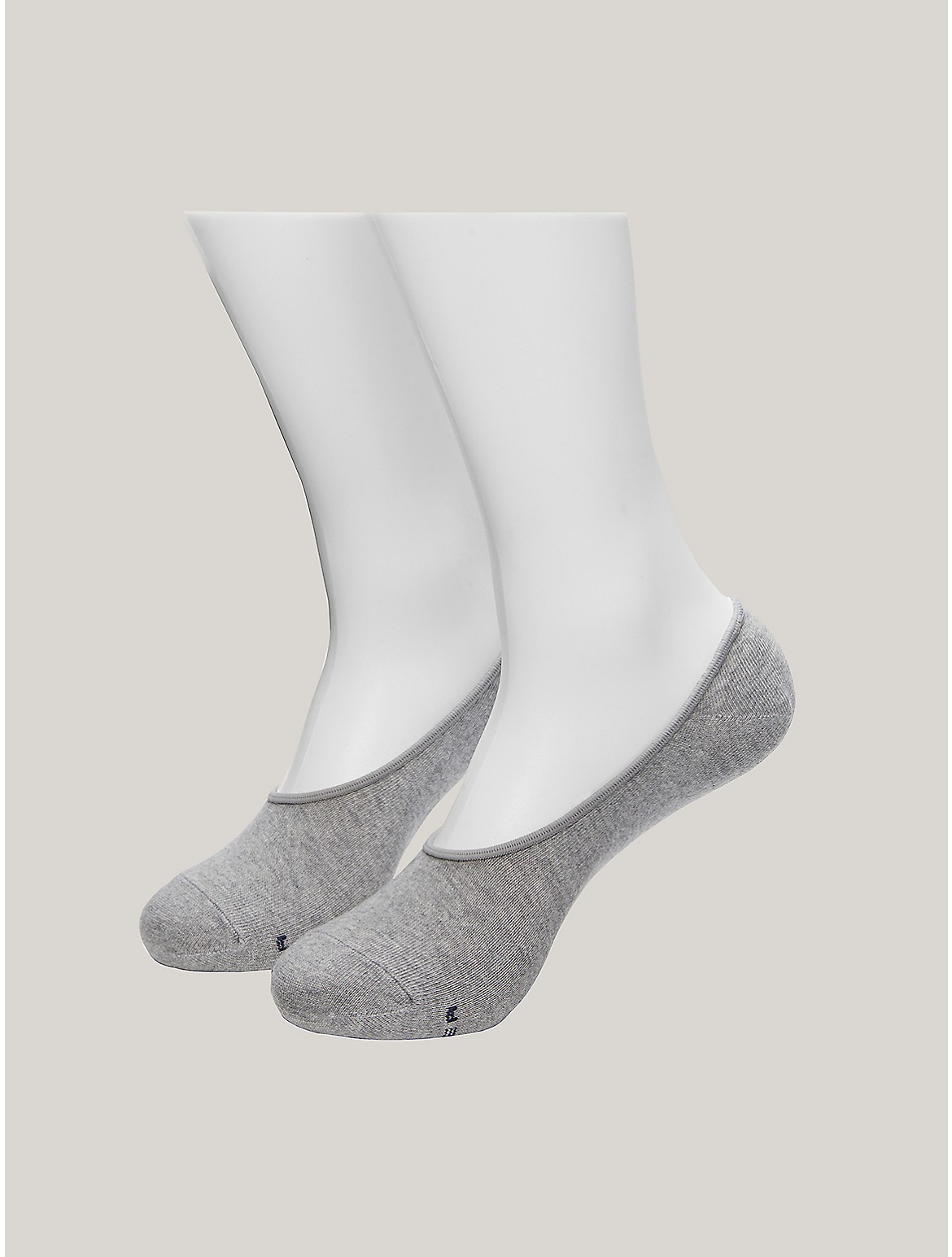 Tommy Hilfiger Men's No-Show Sock 2-Pack - Grey