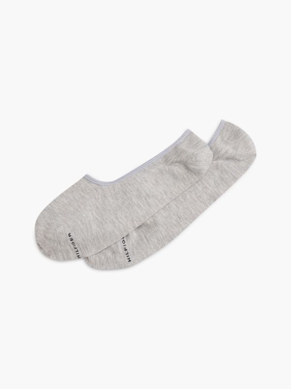 No-Show Sock 2-Pack — Grey
