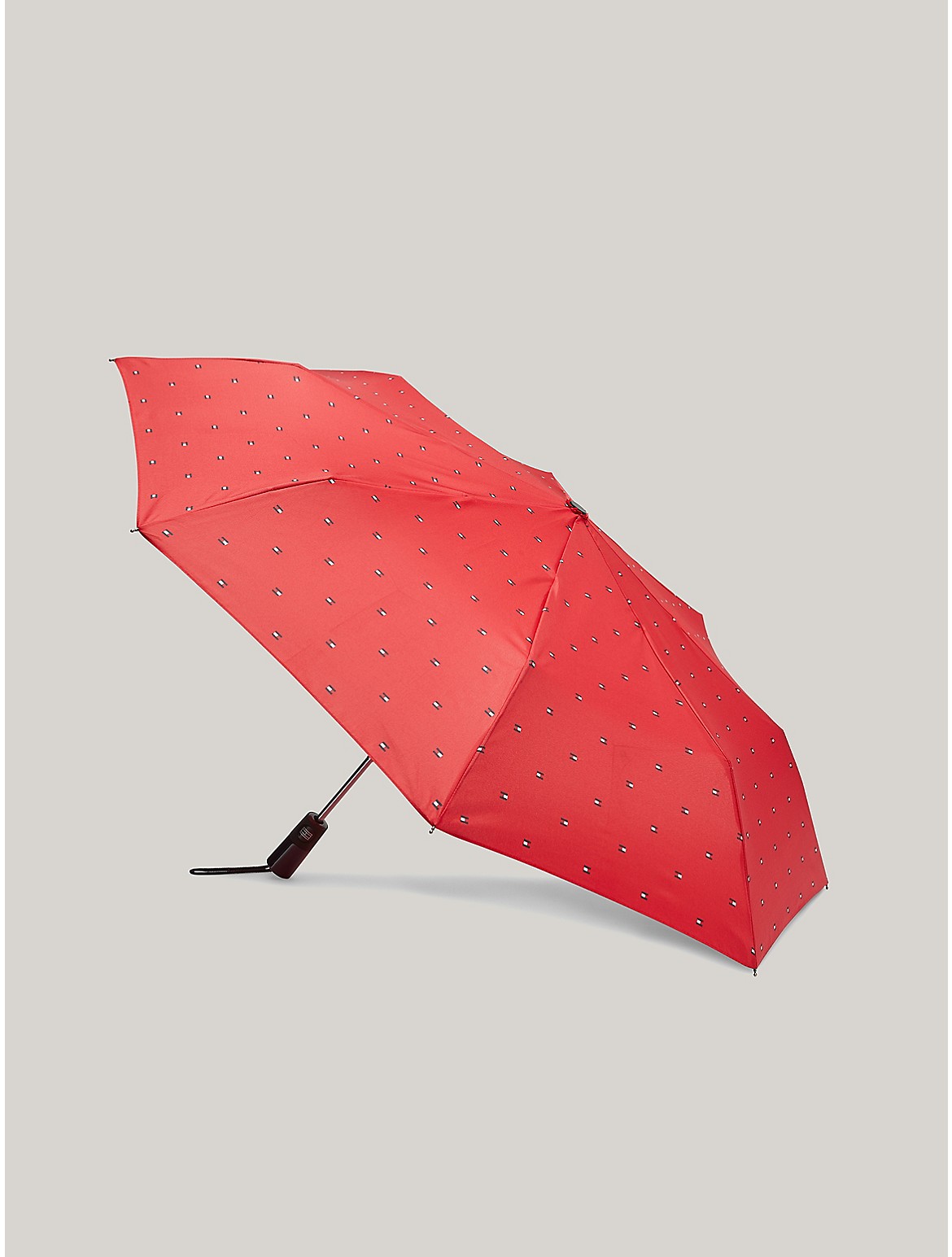 Tommy Hilfiger Flag Umbrella In Apple Red