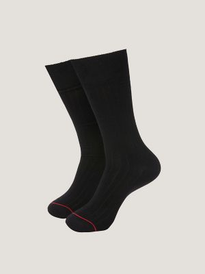 Tommy hilfiger clearance black sock boots