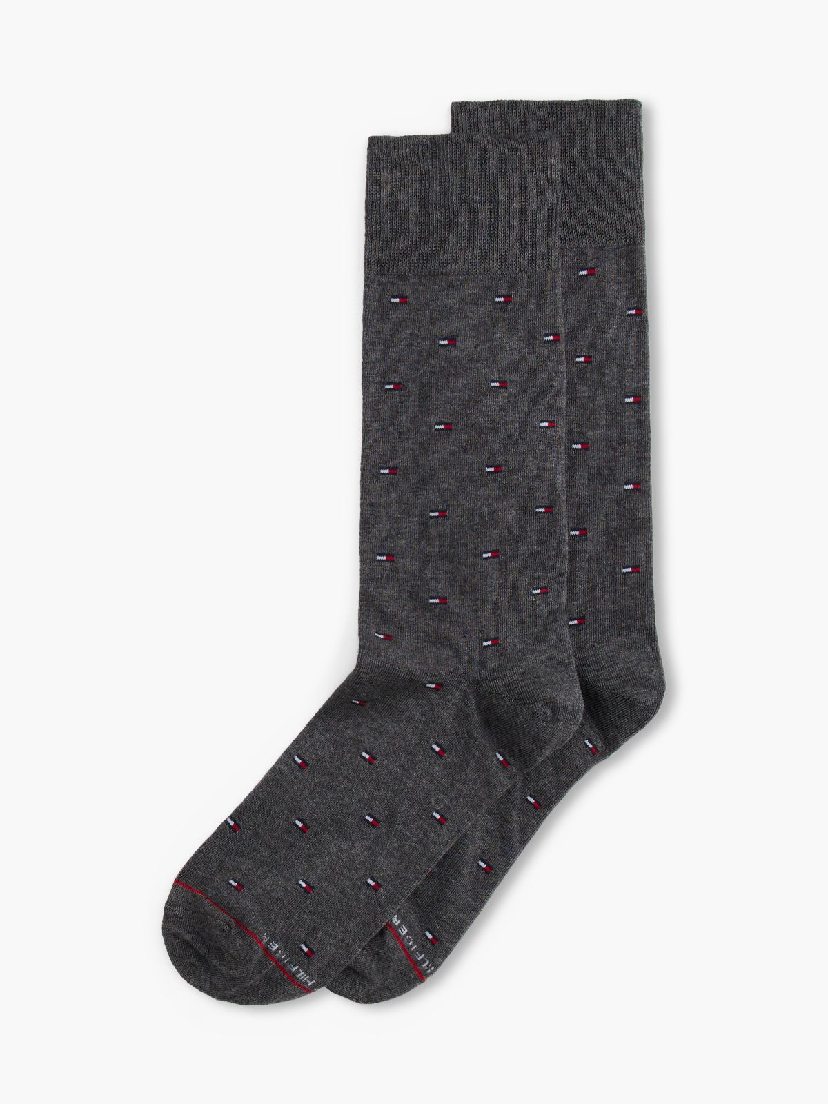 Trouser Sock 2-Pack — Charcoal Grey Heather