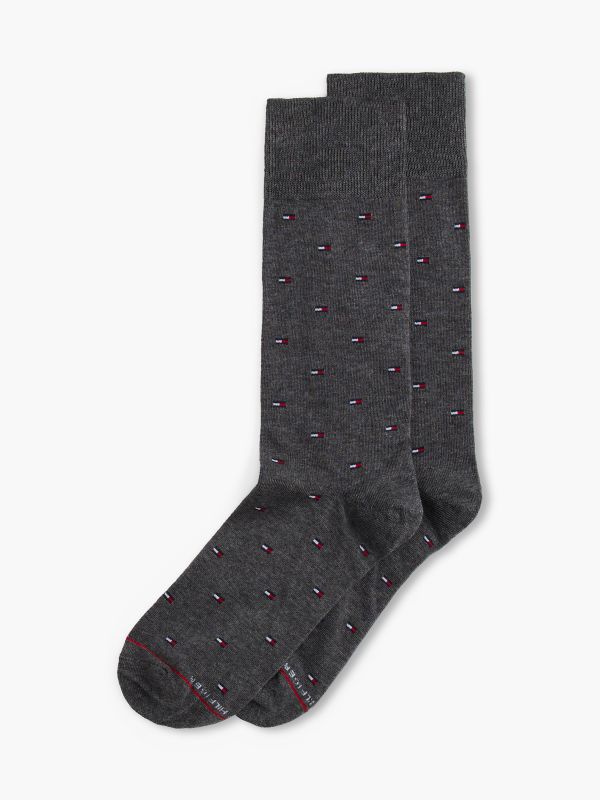 Trouser Sock 2-Pack — Charcoal Grey Heather