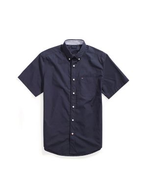 Tommy hilfiger cheap mens navy shirt