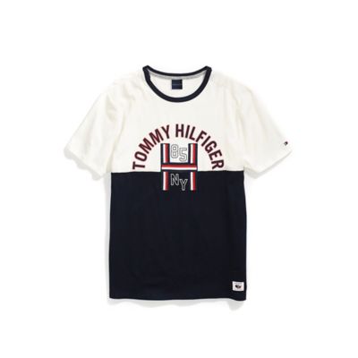 tommy hilfiger colorblock tee