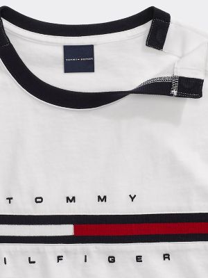 tommy adaptive signature stripe tee