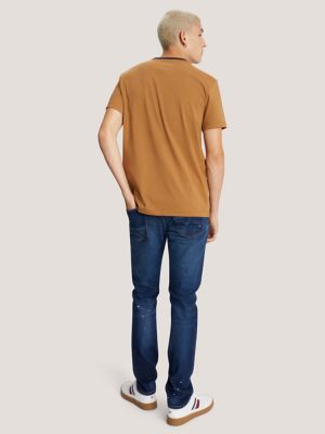 Flag Logo Ringer T-Shirt, Golden Rays