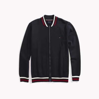 tommy hilfiger sweater jacket